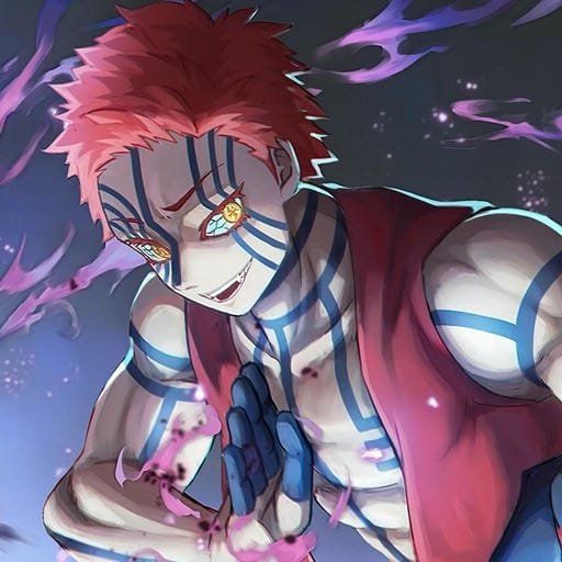 Demon Slayer Akaza PFP