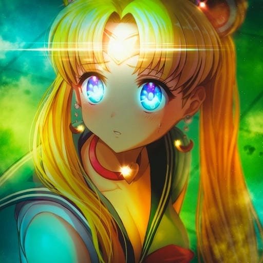 Sailor Moon moon glow PFP