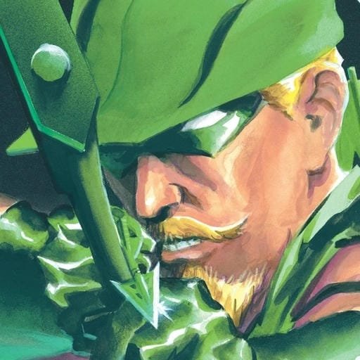 action-shot Green Arrow pfp