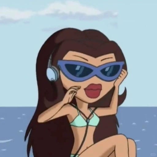 aesthetic bratz pfp shiny eyes