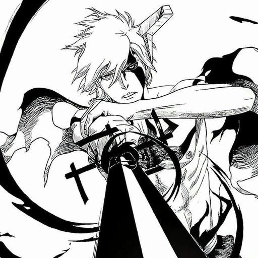 bleach zangetsu pfp portrait