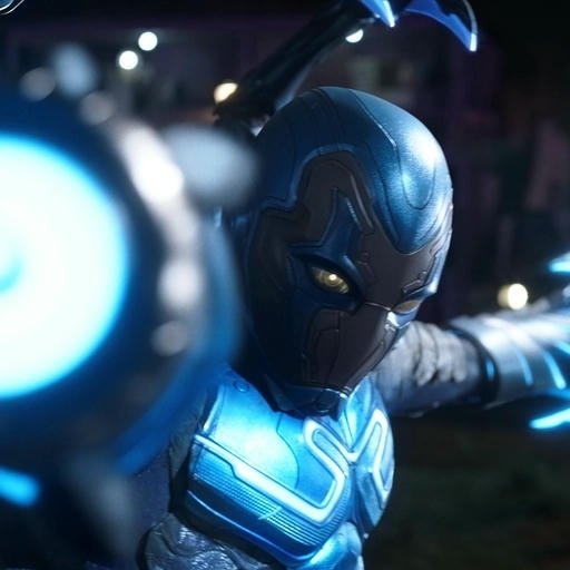 blue beetle pfp cool style