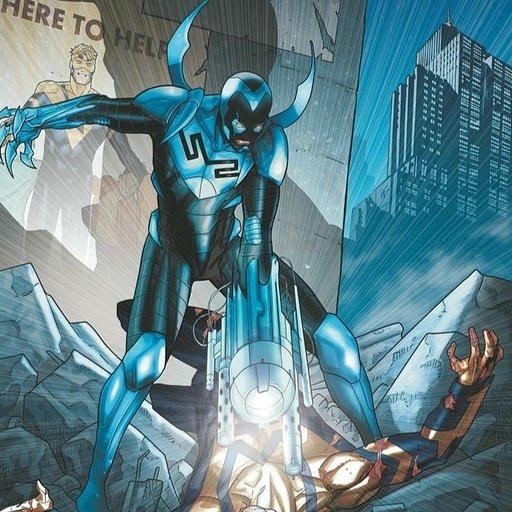 blue beetle profile picture bright