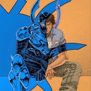 blue beetle profile picture colorful