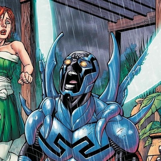 blue beetle profile picture fan art