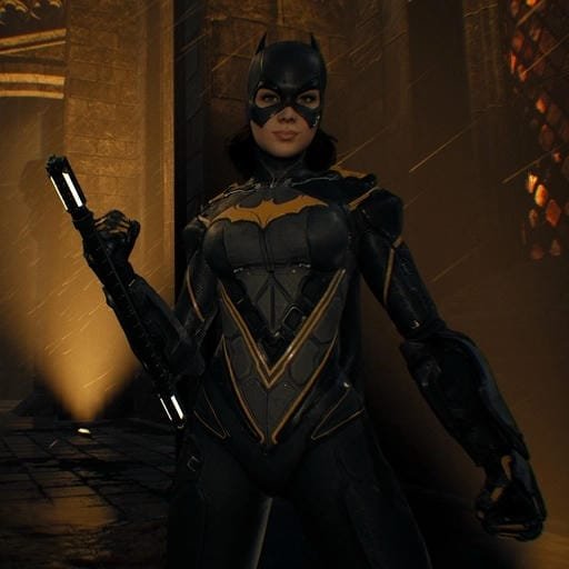 close up batgirl pfp