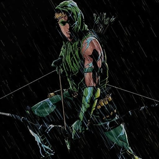 comic-style Green Arrow pfp