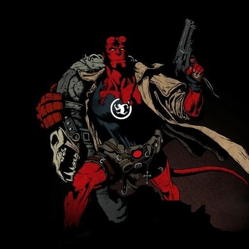 cute pfp Hellboy