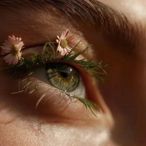 eye pfp artistic glow