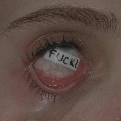 eye pfp glowing light