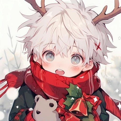 funny christmas pfp sticker