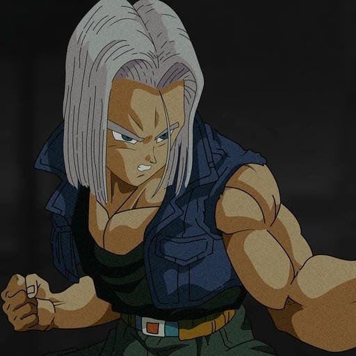 future trunks pfp artwork