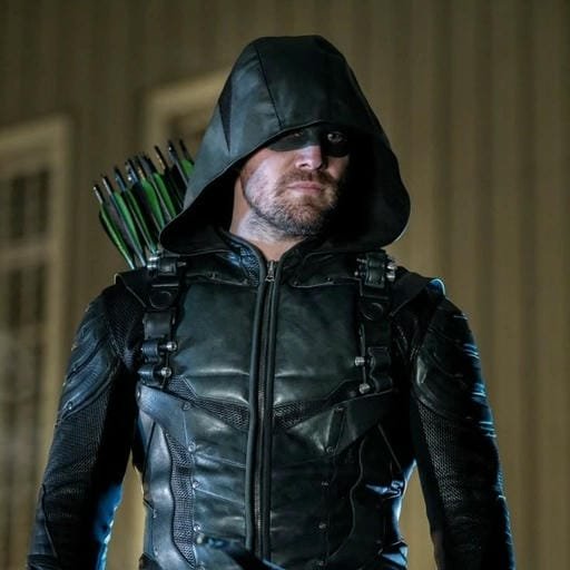 green arrow profile picture close-up