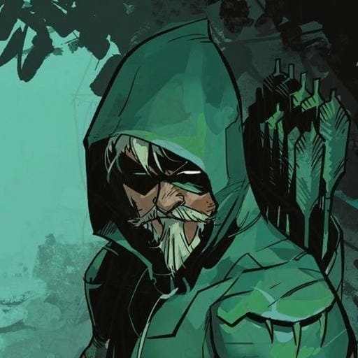 hooded Green Arrow pfp
