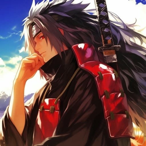 madara pfps anime-style set