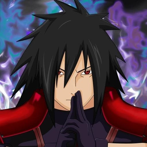 madara uchiha pfp dramatic scene