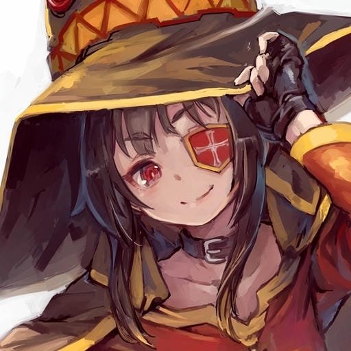 magical pose megumin konosuba pfp