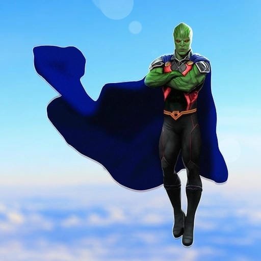 martian manhunter comic art