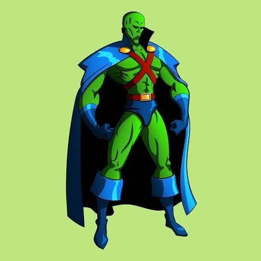 martian manhunter dc hero