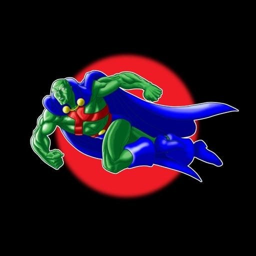 martian manhunter face icon