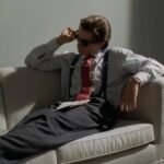 patrick bateman pfp cinematic lighting 4k