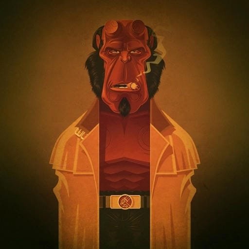 pfp Hellboy aesthetic