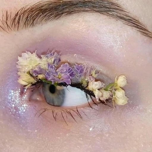 pfp eye black background