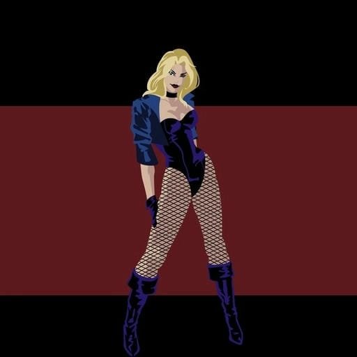 portrait black canary pfp