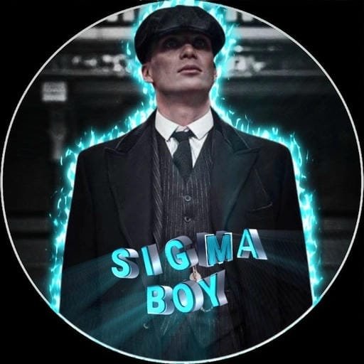 sigma profile pic moody background