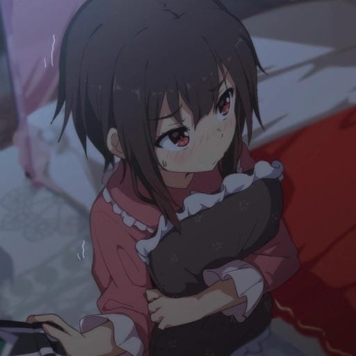 smiling pose konosuba megumin pfp