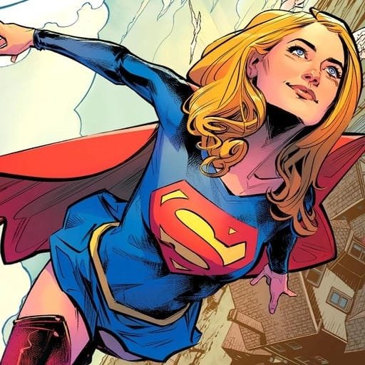 smiling supergirl picture for profile