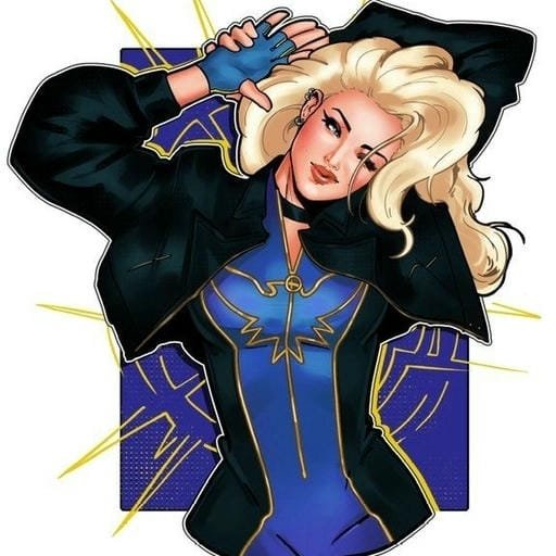 stylish black canary pfp