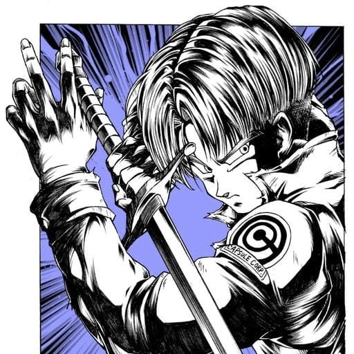 trunks pfp aesthetic