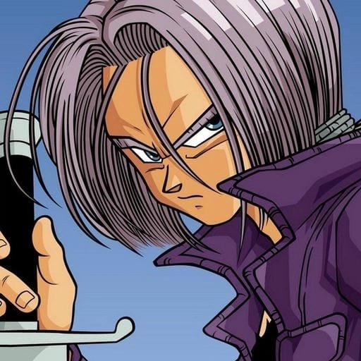 trunks pfp drawing