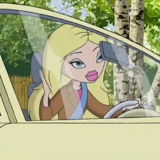 y2k bratz pfp pink sparkle