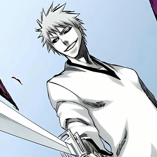 young zangetsu pfp soft colors