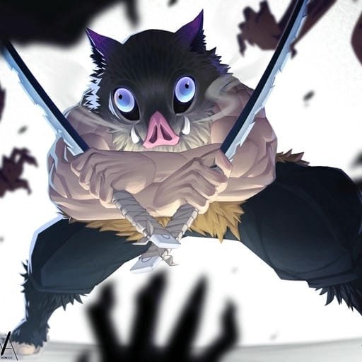 Inosuke PFP anime fanart