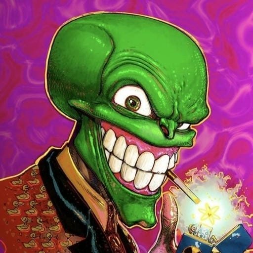 The Mask pfp aesthetic