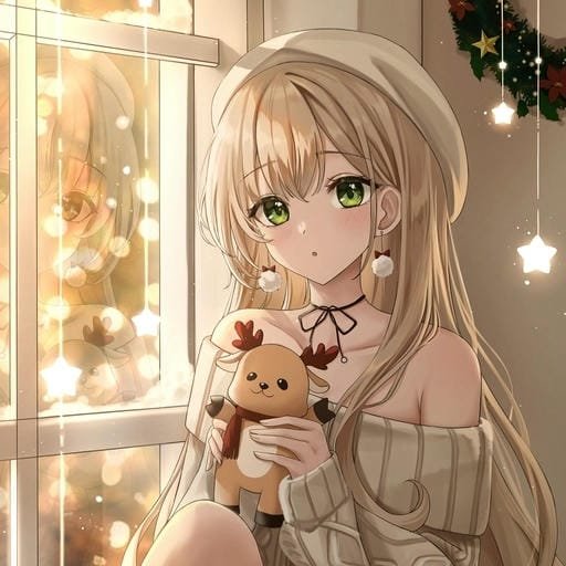 anime christmas pfp wallpaper hd