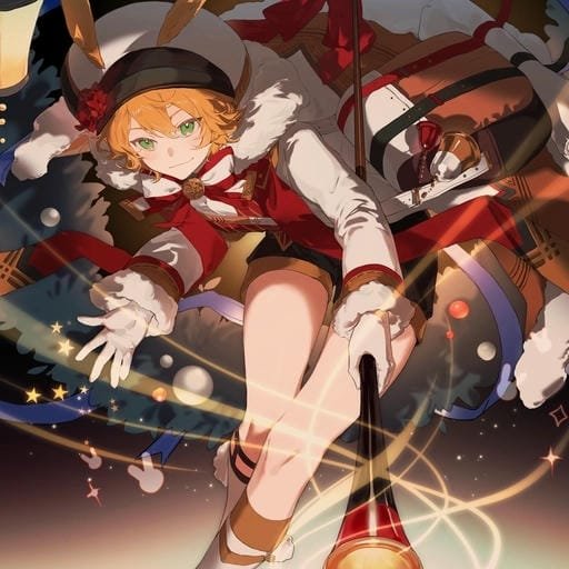 anime pfp christmas cute