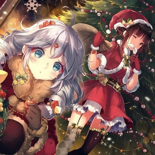 anime pfp christmas hd