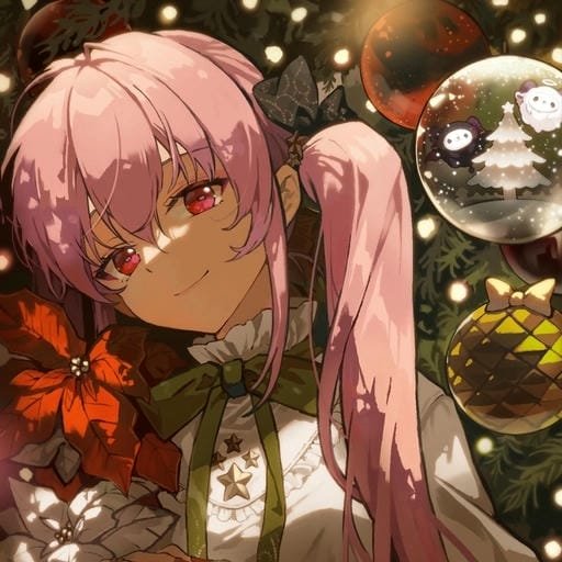 anime pfp christmas profile picture