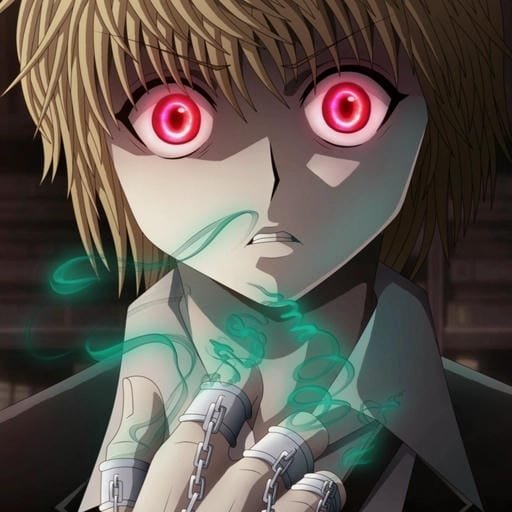 artistic pfp kurapika style