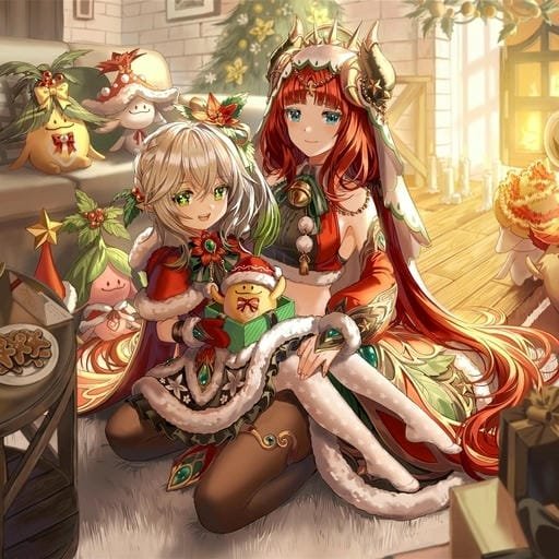 christmas anime couple pfp hd