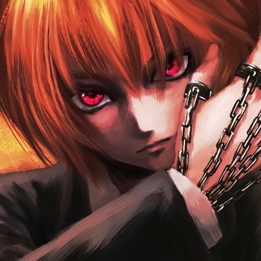 minimalist pfp kurapika avatar