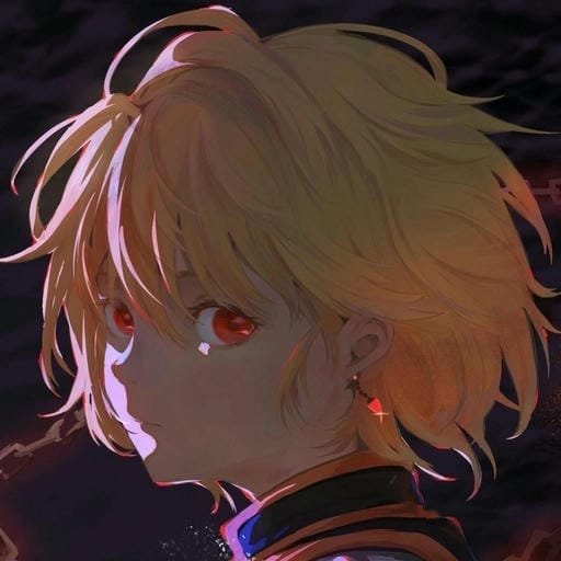 vibrant pfp kurapika artwork