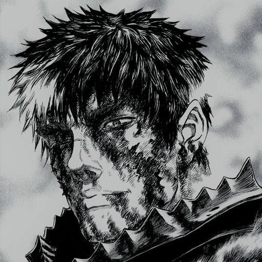 berserk pfp designed for edgy anime fans