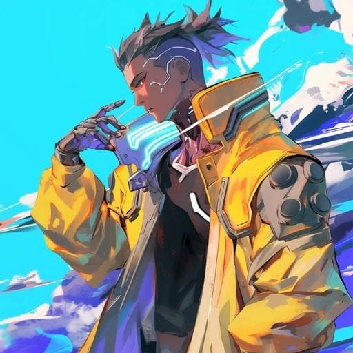 pfp of david martinez cyberpunk