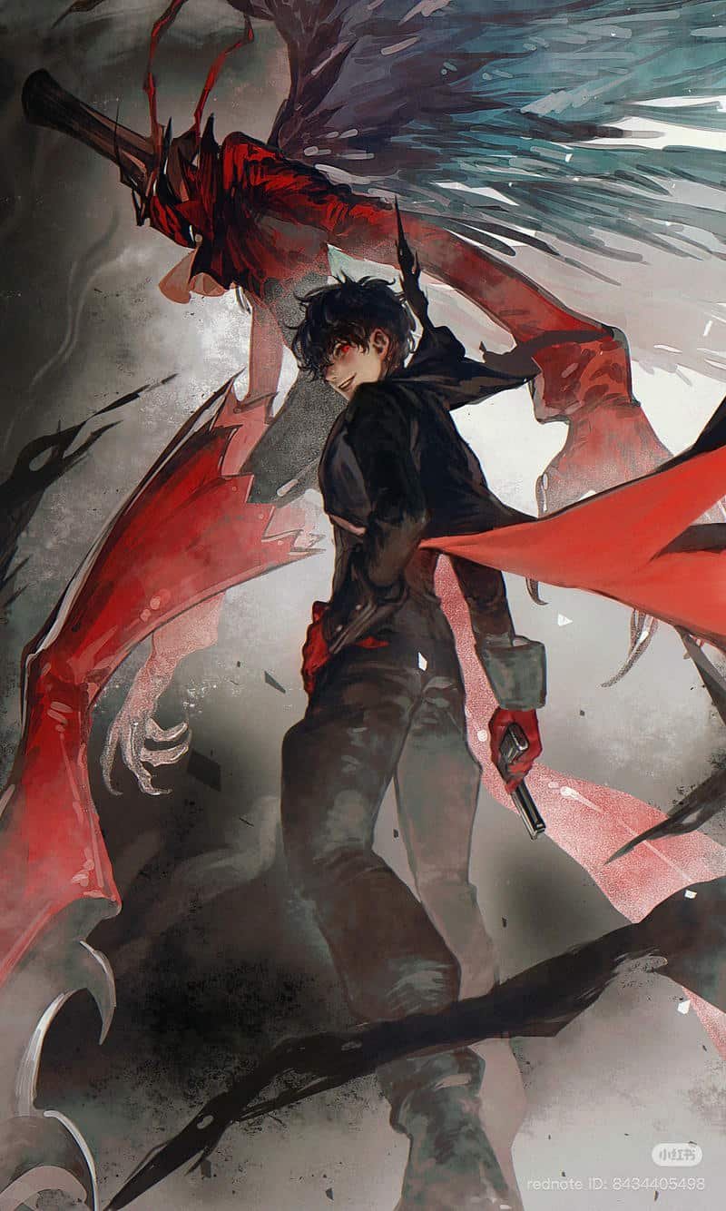 Aesthetic anime edits featuring Joker Persona 5 pfp