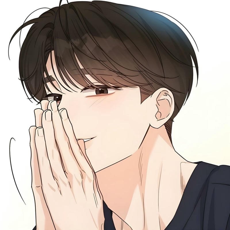 Aesthetic portrait of calm anime male perfect anime man pfp